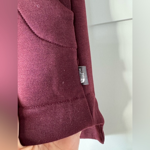 North Face - Hybernation Thermal 3D Vest Maroon Red Gray Shearling size XS - Picture 6 of 13